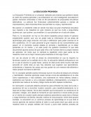 La educación prohibida es un proyecto realizado por jóvenes