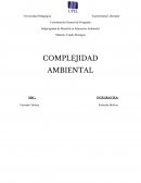 Complejidad Ambiental.
