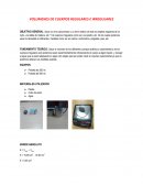 VOLUMENES DE CUERPOS REGULARES E IRREGULARES
