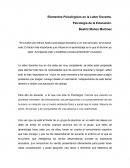 Elementos Psicológicos en la Labor Docente.