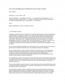 Una nueva estrategia para el tratamiento de las normas de facto