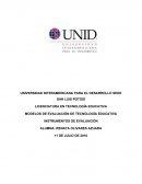 MODELOS DE EVALUACIÓN DE TECNOLOGÍA EDUCATIVA