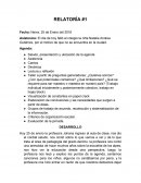 Relatoría de pedagogía