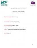 Análisis sobre indicadores Macroeconómicos en México
