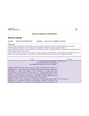 Hoja de captura de información