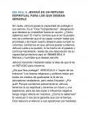 Jehová cuida a su pueblo