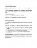 Pensamiento Estratégico ¿Qué es el pensamiento estratégico?