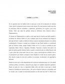 Ensayo sobe América Latina