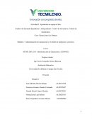 Administración de operaciones y el diseño de productos y procesos. Pastas finas Las Bonitas