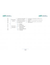 Comunicación organizacional. EJEMPLOS PRACTICOS. Página 6