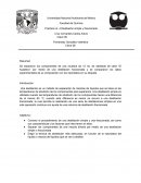 Facultad de Química Practica no. 4 Destilación simple y fraccionada
