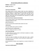 Clase 1 import java.io.Serializable