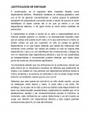 JUSTIFICACIÓN DE ENFOQUE