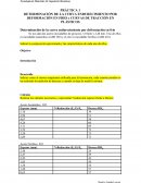 DETERMINACIÓN DE LA CURVA ENDURECIMIENTO POR DEFORMACIÓN EN FRÍO y CURVAS DE TRACCIÓN EN PLÁSTICOS