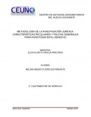 EL REFERENTE DE LA INVESTIGACIÓN JURÍDICA