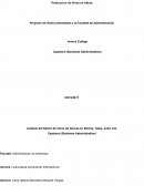 Proyecto de Grado presentado a la Facultad de Administración