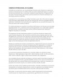 COMERCIO INTERNACIONAL EN COLOMBIA