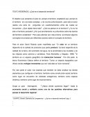 TEXTO RESEÑADO: ¿Qué es el desarrollo territorial?