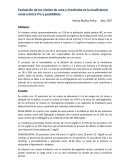 Evaluacion de Creatinina y Urea