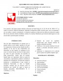 EQUILIBRIO DE FASES LÍQUIDO-VAPOR TALLERES Y LABORATORIOS DE INGENIERIA DE ALIMENTOS III
