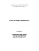 Familia ley material o conformación social.