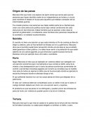 Beccaria dice que hubo una especie de pacto social que servía para que las personas que hayan decidido ceder de su independencia se hiciera un circulo para mantener el estado en la paz para aquellos que estaban cansados de las interminables guerras.