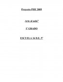 Proyecto de arte para primer grado