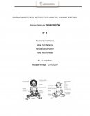 Desnutricion es aquella asimilación deficiente de alimentos por el organismo