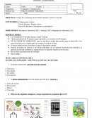 OBJETIVO: Evaluar los contenidos desarrollados durante el primer semestre..