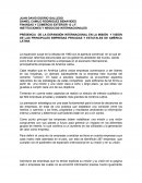 PRESENCIA DE LA EXPANSIÓN INTERNACIONAL EN LA MISIÓN Y VISIÓN DE LAS PRINCIPALES EMPRESAS PRIVADAS Y ESTATALES DE AMÉRICA LATINA