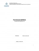 POLITICAS DE EMPRESA “ CECINAS ARTESANALES S.A.”