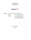 Administracion de la produccion. Traslado y procesamiento de valores