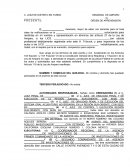 Amparo contra orden de aprensión y/o presentación