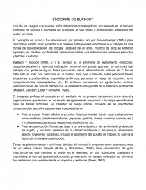 Sindrome de Burnout. 5 fases en el proceso del desarrollo del síndrome. Página 1