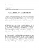 TRABAJO SOCIAL Y SALUD PÚBLICA