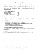 Decisión gerencial: Hacer o comprar componentes en Gustin Cookies