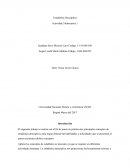 Estadística Descriptiva Actividad Colaborativa 1