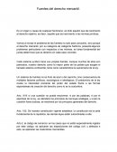 Fuente de derechos mercantil