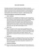 EDUCACION FINANCIERA.TIPOS DE INSTRUMENTOS FINANCIEROS DE INVERSION