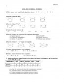 GUIA DE NUMEROS ENTEROS