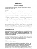 Estrategias y propósitos