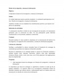 Diseño de investigación y sistemas de información.