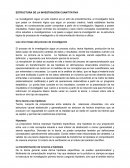 ESTRUCTURA DE LA INVESTIGACIÓN CUANTITATIVA