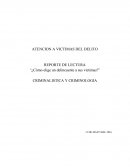 ¿Cómo elige un delincuente a sus víctimas?