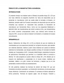 ENSAYO DE LA MANUFACTURA AVANZADA.