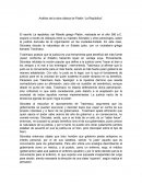 Análisis de la obra clásica de Platón "La República".