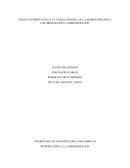 ENSAYO INTRODUCCION A LA TEORIA GENERAL DE LA ADMINISTRACION Y LOS ORIGENES DE LA ADMINISTRACION.
