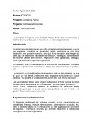 Habilidades gerenciales en un entorno globalizado.