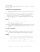 Ausencia de conducta.