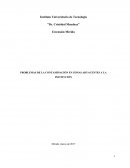 PROBLEMAS DE LA CONTAMINACIÓN EN ZONAS ADYACENTES A LA INSTITUCIÓN